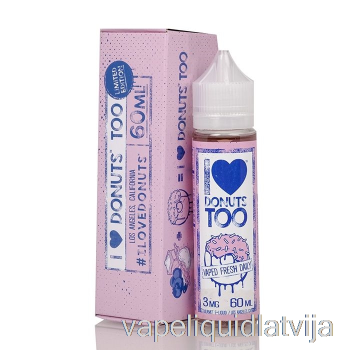 I Love Donuts - Mad Hatter Juice - 60ml 0mg Vape Liquid